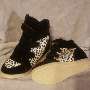 Wedge high tops